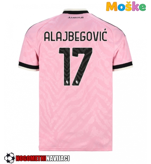 Moške Nogometnih dresov Juventus Kerim Alajbegovic #17 Gostujoči 2026-27 Kratki rokavi Moške Nogometnih dresov Juventus Kerim Alajbegovic #17 Gostujoči 2026-27 Kratki rokavi